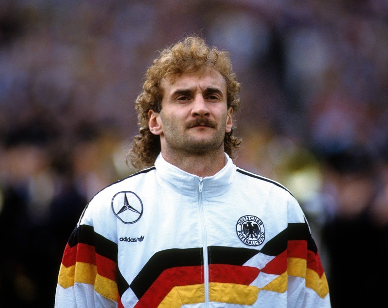 Rudi Völler war auch späterer Trainer der deutschen Nationalmannschaft.