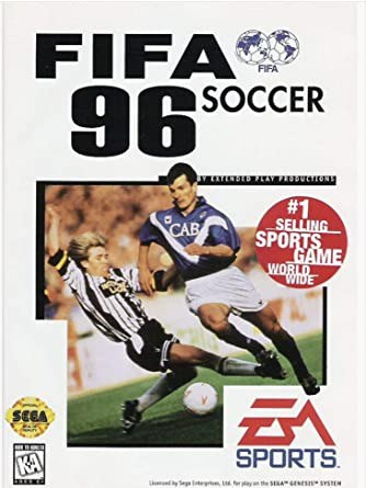 Das FIFA-Cover von 96 zeigt in der Version Andy Legg und Ioan Sabau.