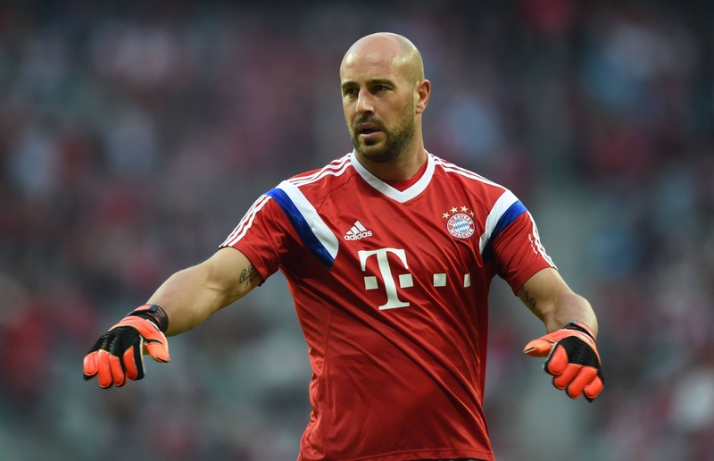 Pepe Reina hütete kurzzeitig für die Bayern das Tor.