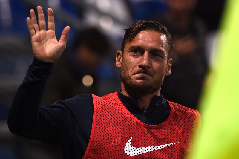 Totti verweigert seine Einwechslung