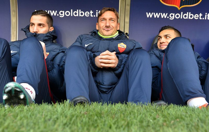 Totti verweigert seine Einwechslung