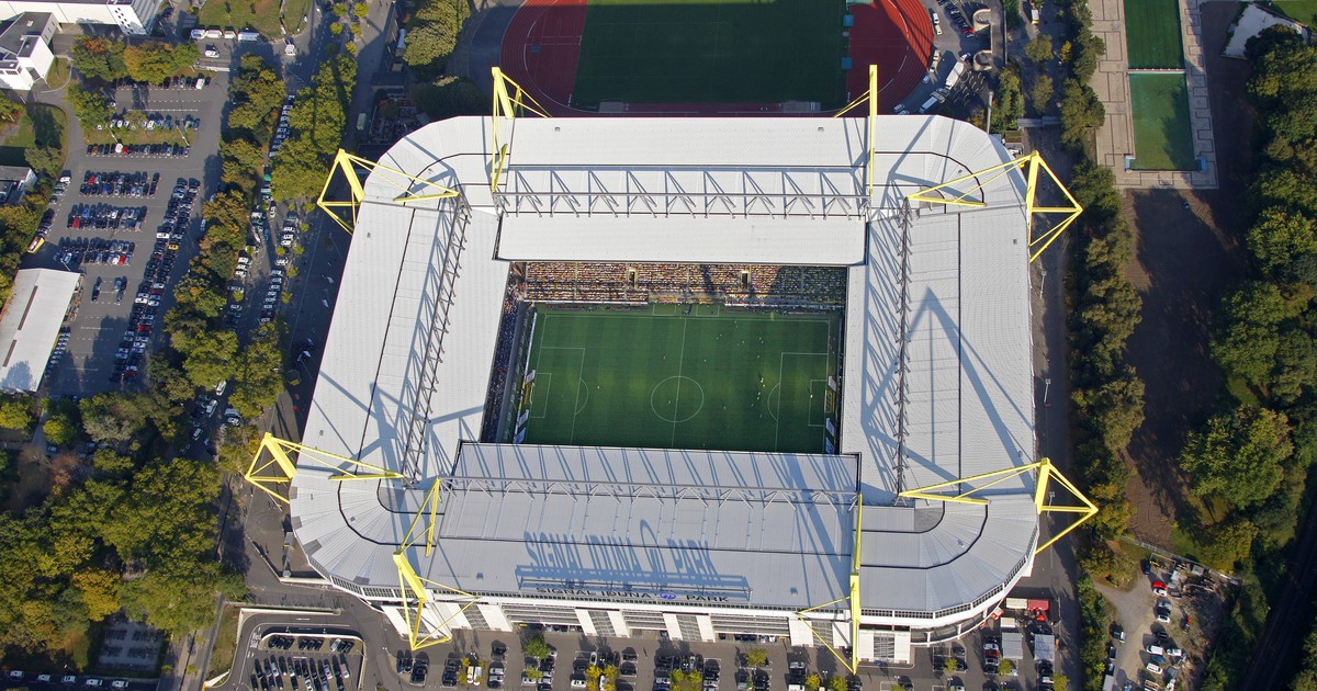 Erkennst du das Bundesliga Stadion aus der Luft?