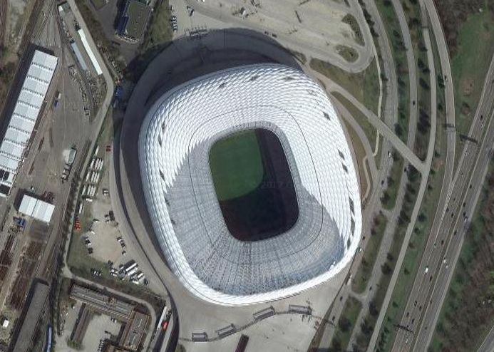 Kennt ihr diese Bundesliga-Stadien aus der Luft?