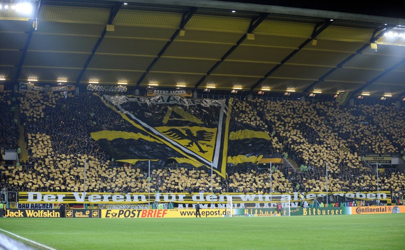 Alemannia Aachen hatte vor allem der Stadionneubau in finanzielle Bedrängnis gebracht und den Absturz eingeleitet