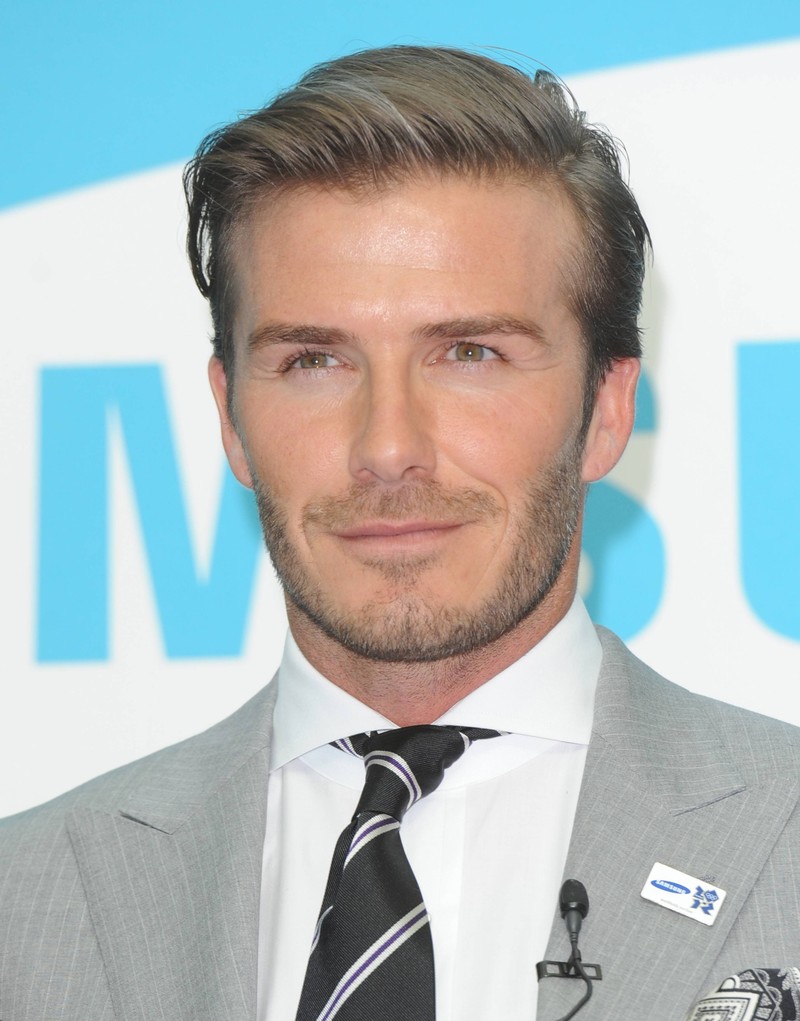 David Beckham ist natürlich auch auf diesem Ranking vertreten.