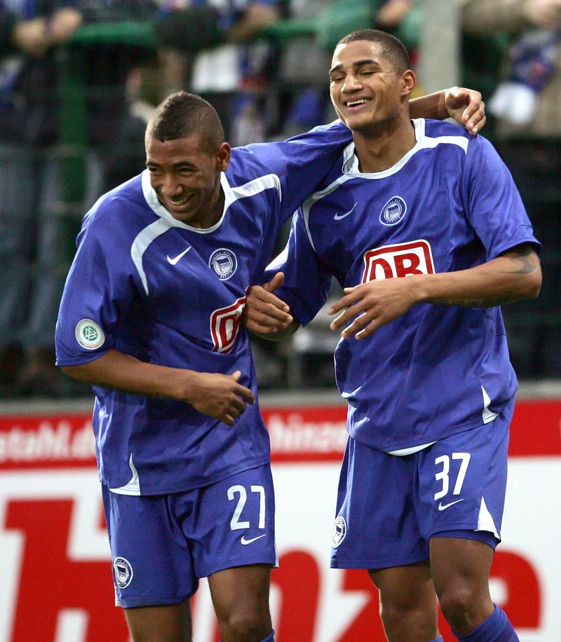 Bei Hertha BSC werden viele Spieler ausgebildet. Unter anderem kickten hier auch Jerome und Kevin-Prince Boateng