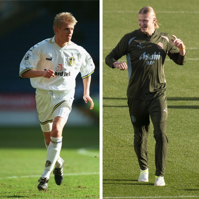 Alf-Inge und Sohn Erling Haaland prägen Englands Fußball.