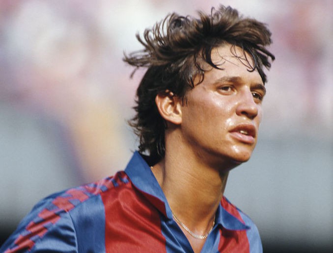 Gary Lineker im FC Barcelona Trikot