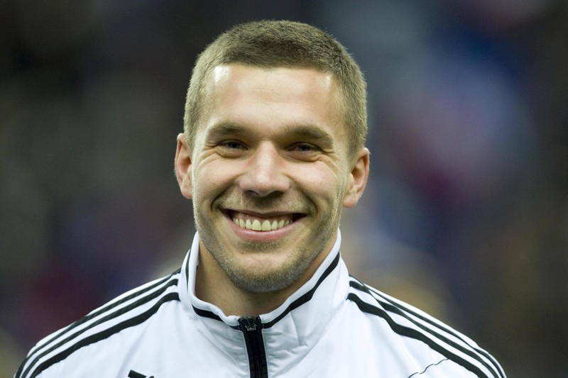 Lukas Podolski ist mit 49 Länderspieltoren einer der Spieler mit den meisten Treffern