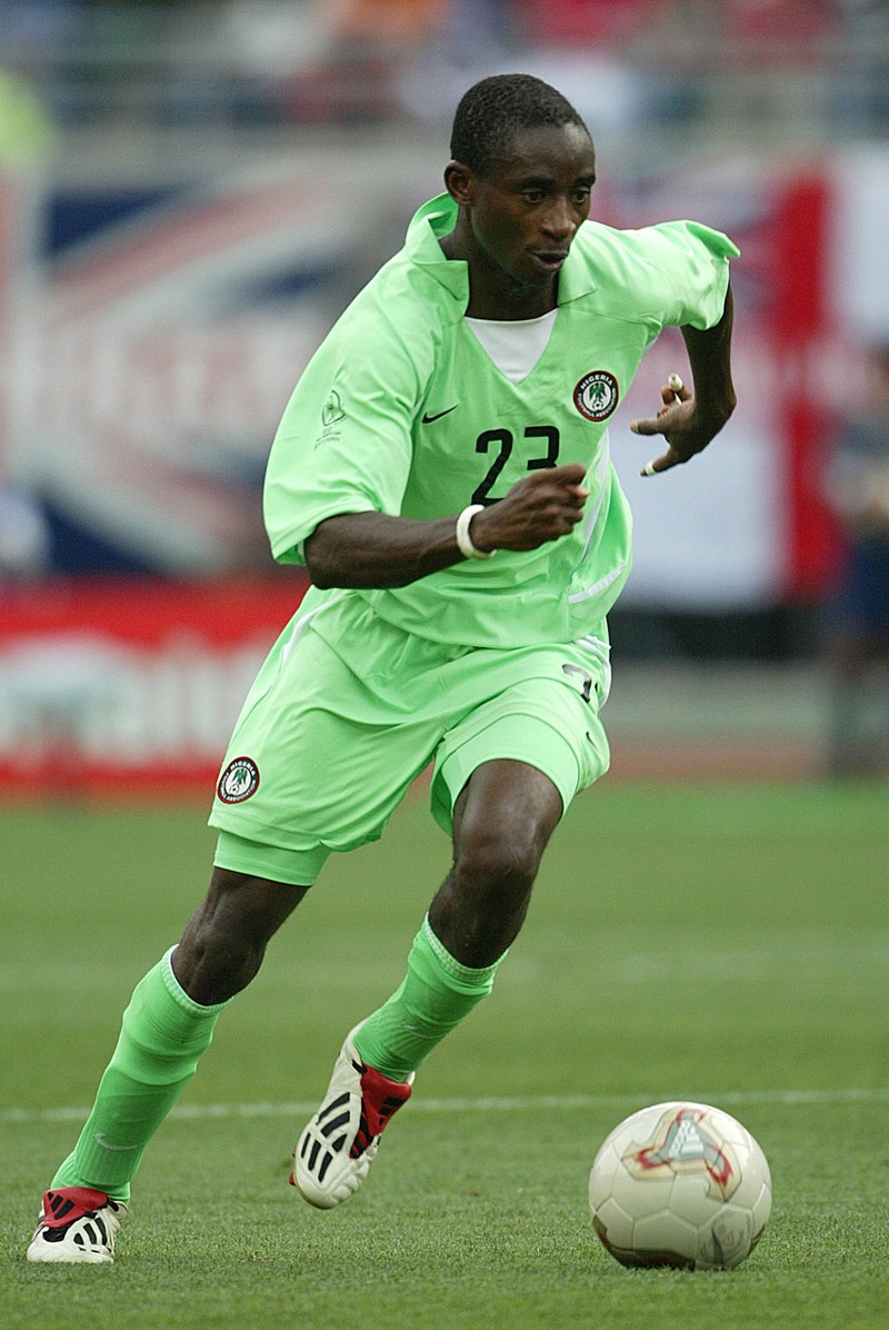 Femi Opabunmi war 17 Jahre, 3 Monate und 9 Tage bei seinem WM-Debüt.