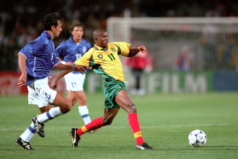 Samuel Eto'o belegt Platz 2.