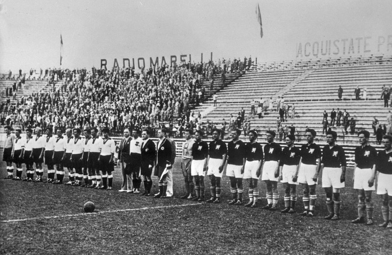 An der Fußball-WM 1934 nahm auch Deutschland teil.