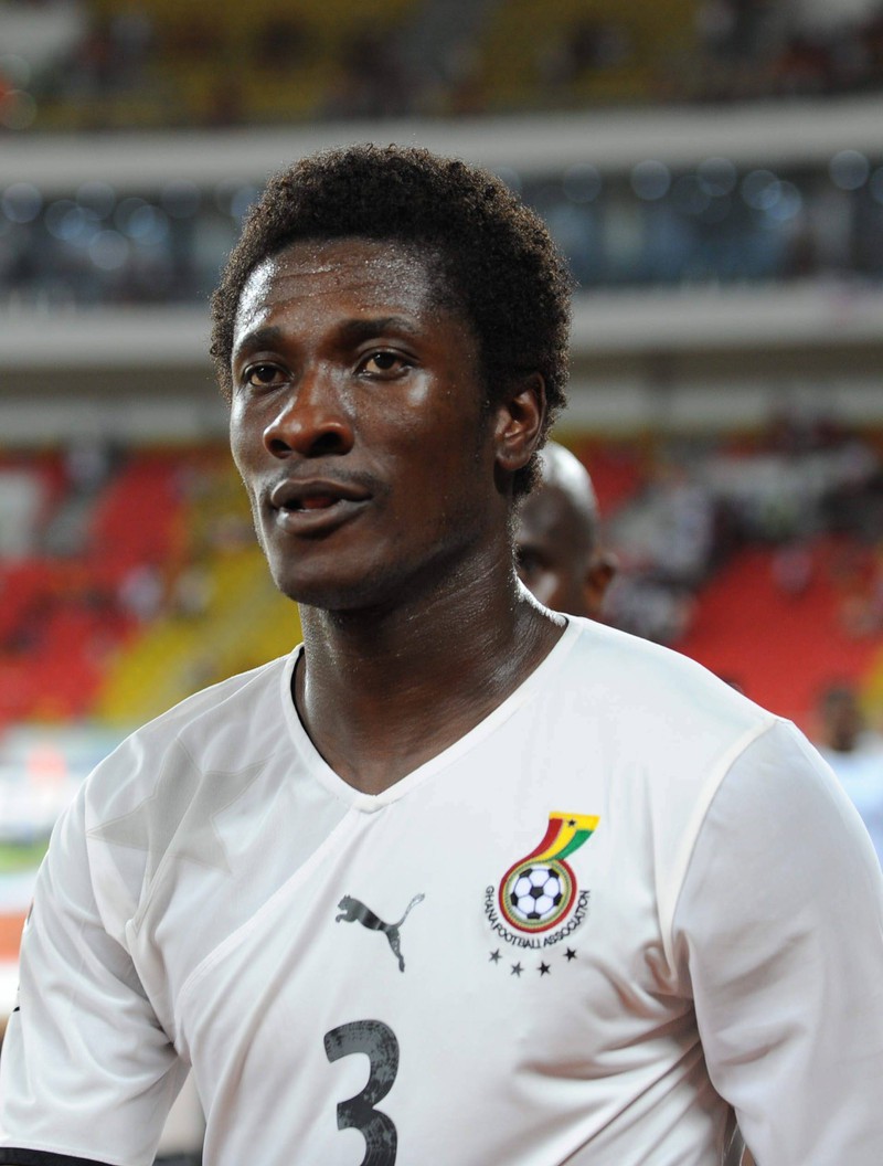 Asamoah Gyan hat unter anderem sechs Tore bei einer WM erzielt