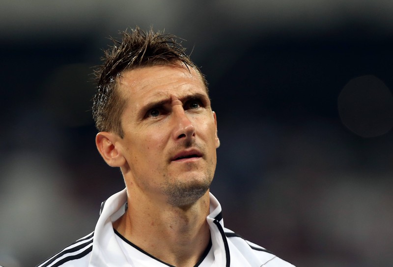 Miroslav Klose erzielte 16 WM-Tore und ist damit der beste WM-Torschütze aller Zeiten