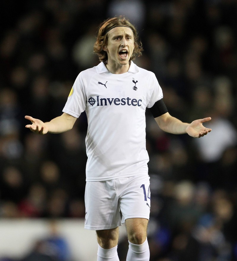 Luka Modric kam 2012 nicht mehr zum Training und erzwang somit einen Wechsel zu Real Madrid.