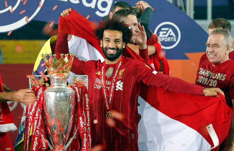 In der Saison 2019/20 gewann Mohamed Salah mit dem FC Liverpool die Premier League.