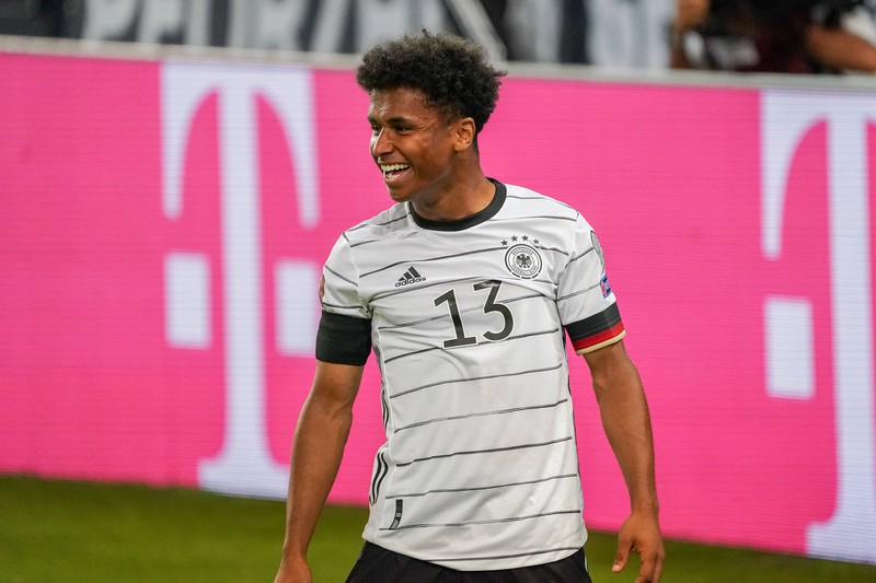 Karim Adeyemi ist eine weitere Nachwuchshoffnung für den Sturm in der deutschen Nationalmannschaft