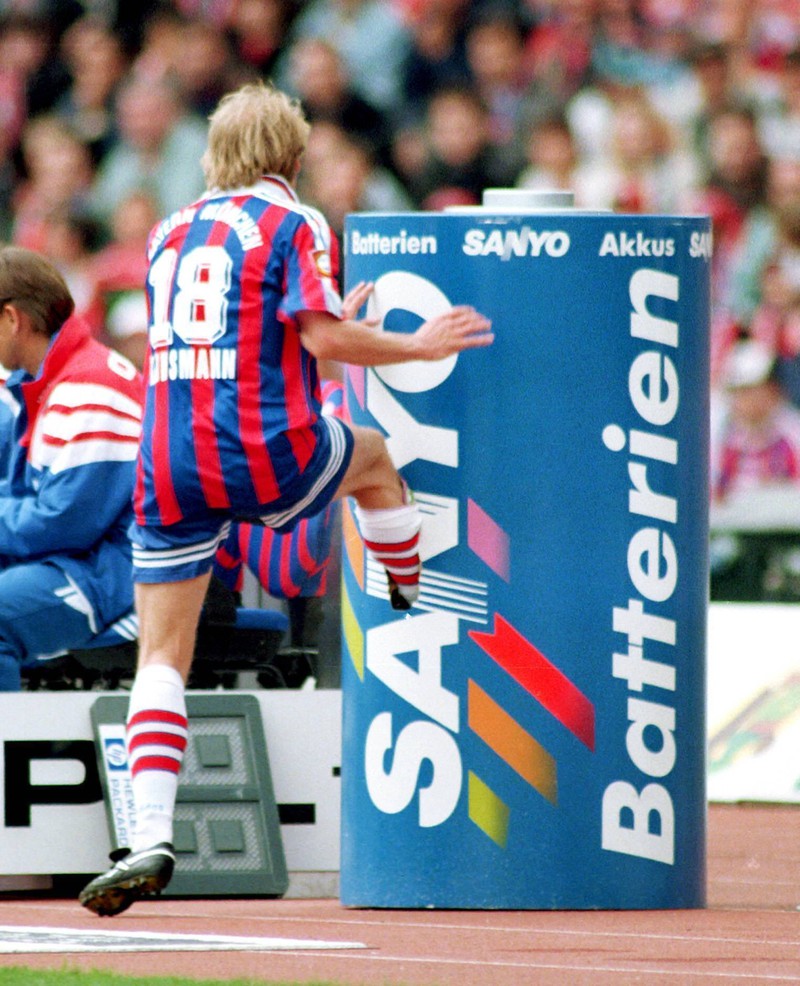 Klinsmanns Ausraster nach seiner Auswechslung ist legendär