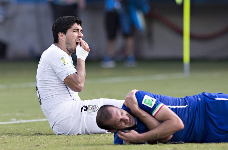 Luis Suarez Bissattacke war der Ausraster der WM 2014