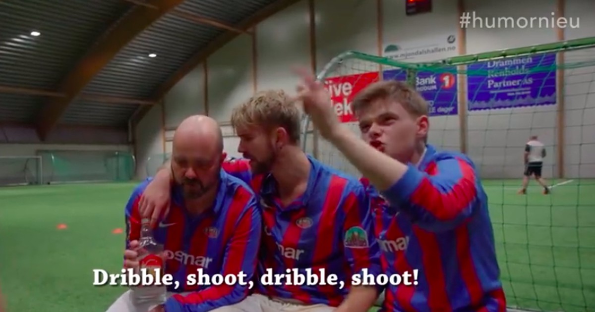 Lustiges Video-Experiment: Norweger spielen sturzbetrunken Fußball