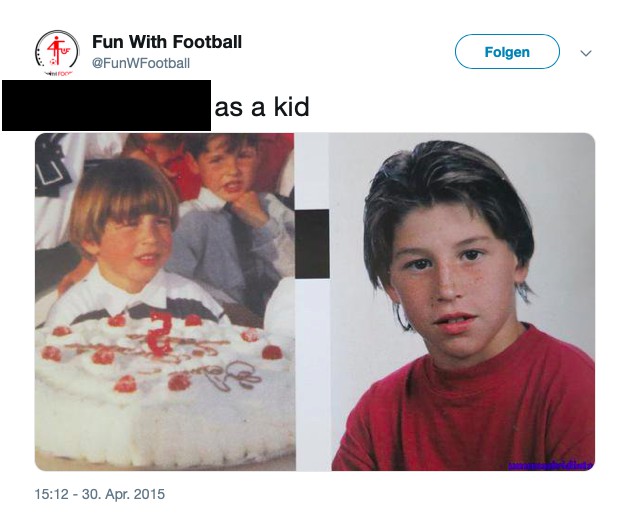 Fußballprofi-Quiz: Erkennst du die Fußball-Stars nur anhand ihrer Kindheitsbilder?