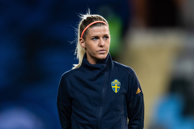 Bei der Frauenfußball-Weltmeisterschaft 2019 spielte Olivia Schough im Sturm.