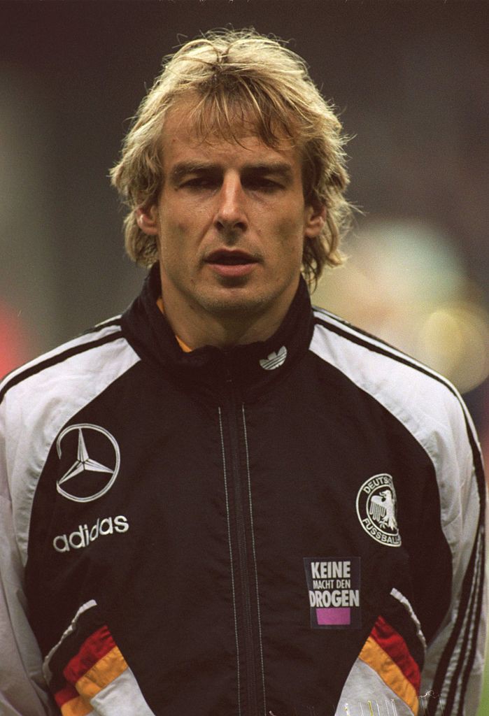 Dieses Bild zeigt die deutsche Fußball-Legende Jürgen Klinsmann.