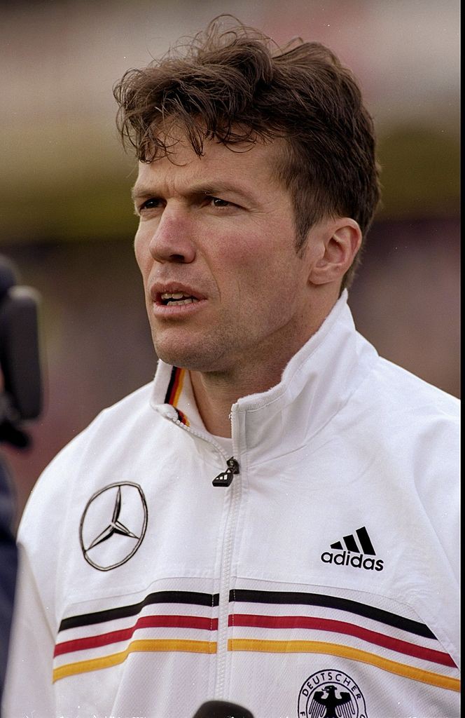 Dieses Bild zeigt die deutsche Fußball-Legende Lothar Matthäus.