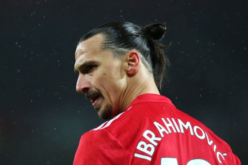 Ibrahimović auf dem Fußballplatz