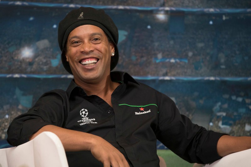 Der brasilianische Fußball-Star Ronaldinho