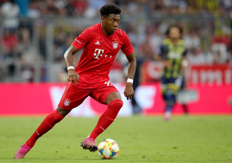 David Alaba im Bayern-Dress