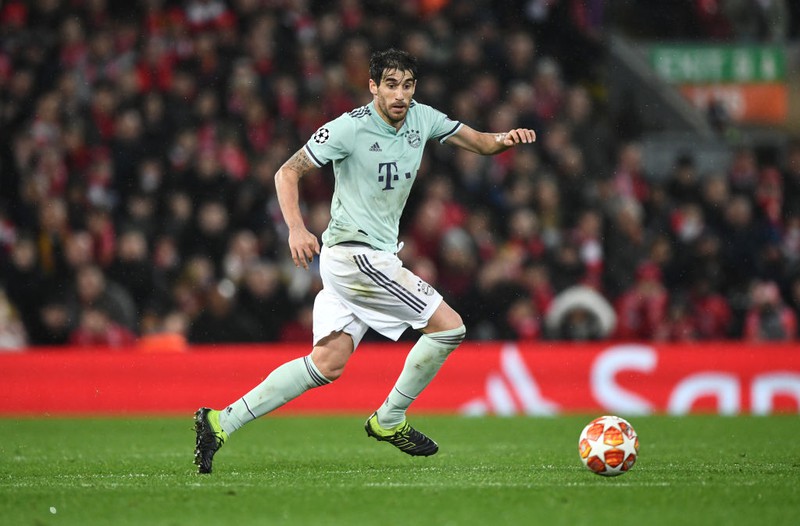 Javi Martínez beim Spiel im Bayern-Trikot
