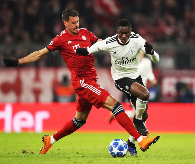 Sandro Wagner im Bayern Trikot