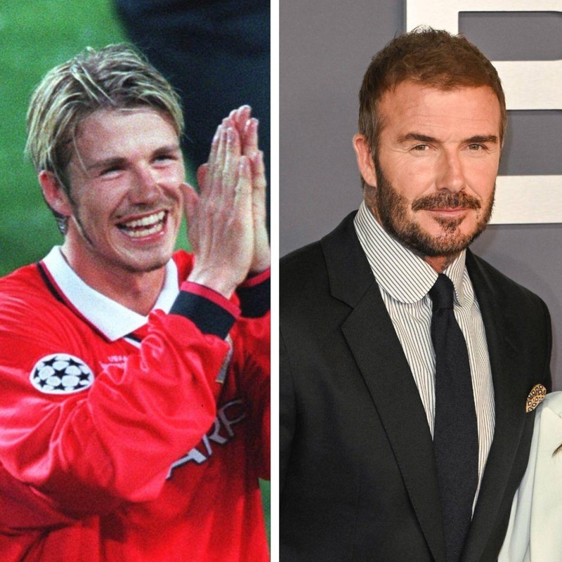 David Beckham sieht heute anders aus.