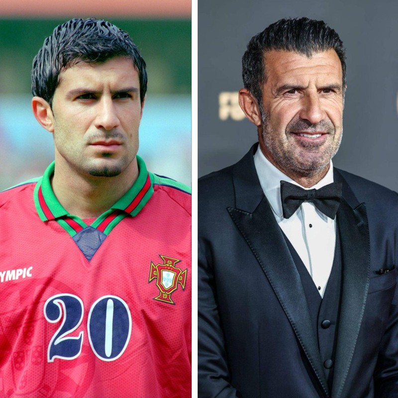 Der ehemalige portugiesische Rekordnationalspieler Luís Figo sieht sich, im Vergleich zu früher, immer noch recht ähnlich.