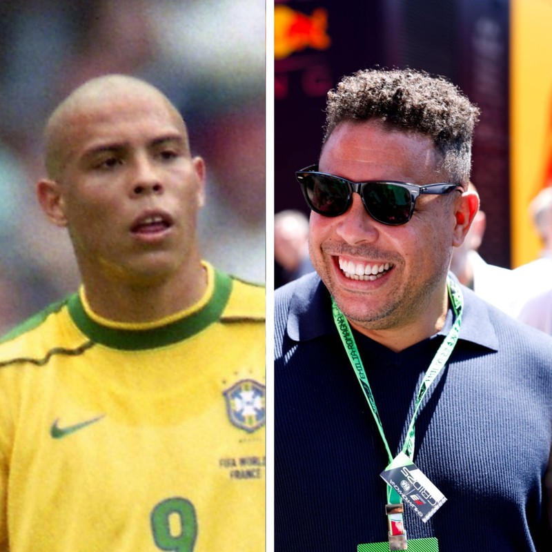 Ronaldo Luís Nazário de Lima aka Ronaldo hat sich stark verändert.