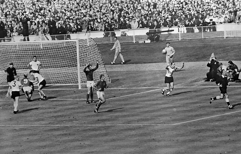 Das Wembley-Tor geht in die Geschichte ein.