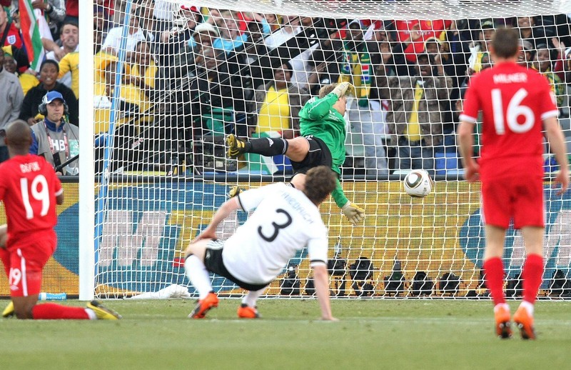 Deutschland rächte sich an England bei der WM 2010.