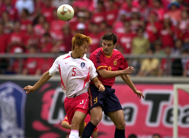 Spanien flog gegen Südkorea aus der WM 2002.