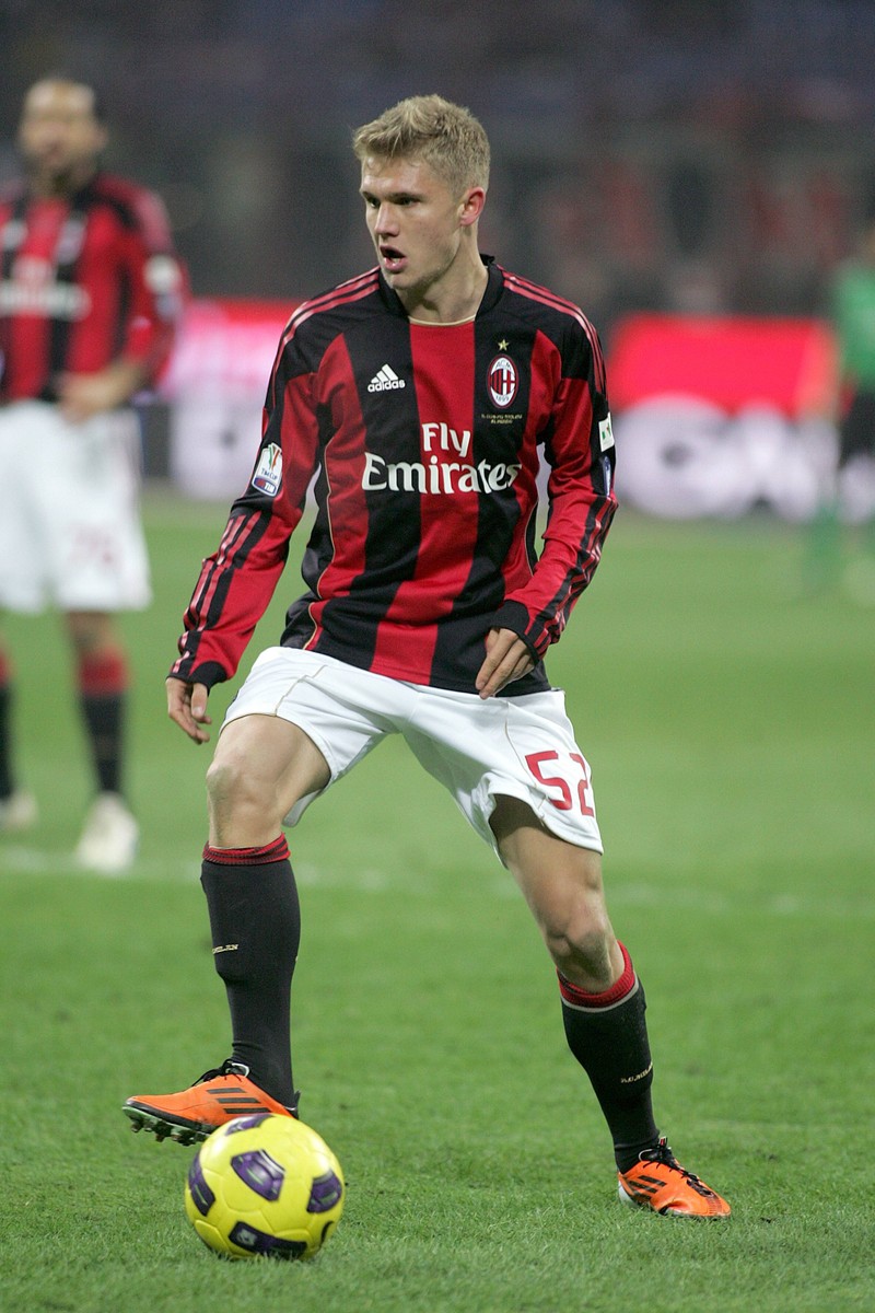 Alexander Merkel machte in jungen Jahren im Trikot des AC Mailand von sich reden.