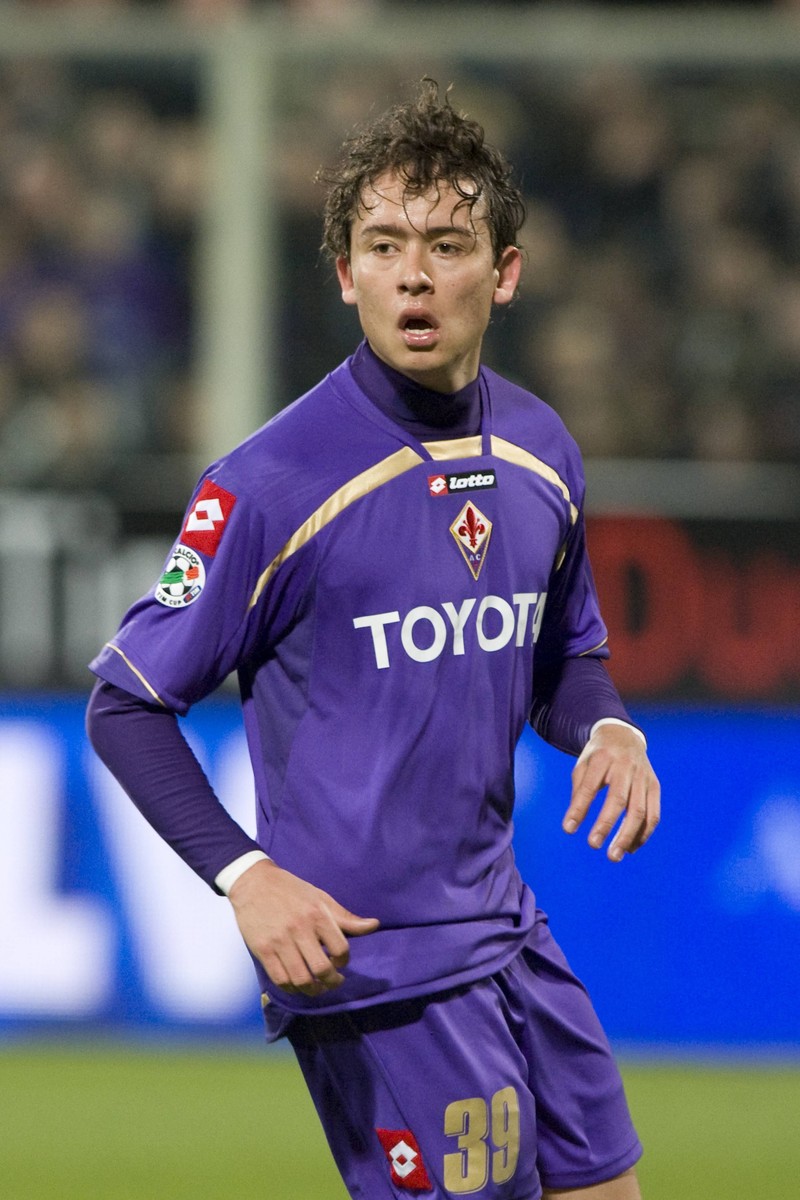 Keirrison im Trikot des AC Florenz.