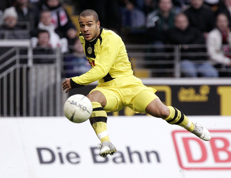 David Odonkor spielte im Jahr 2001 zum ersten Mal für Borussia Dortmund.