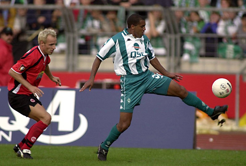Aílton wechselt im Oktober 1998 zu Werder Bremen