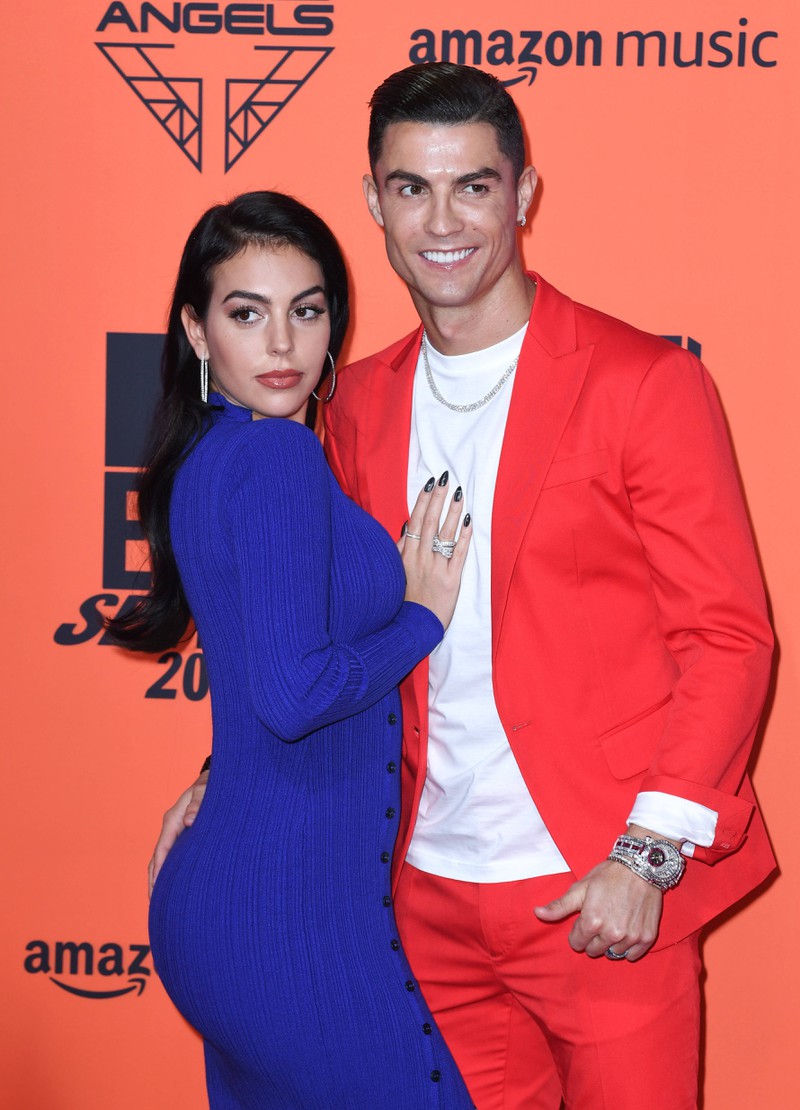 Die Freundin von Cristiano Ronaldo, Georgina Rodriguez, hat sogar schon eine eigene Reality-Show auf Netflix