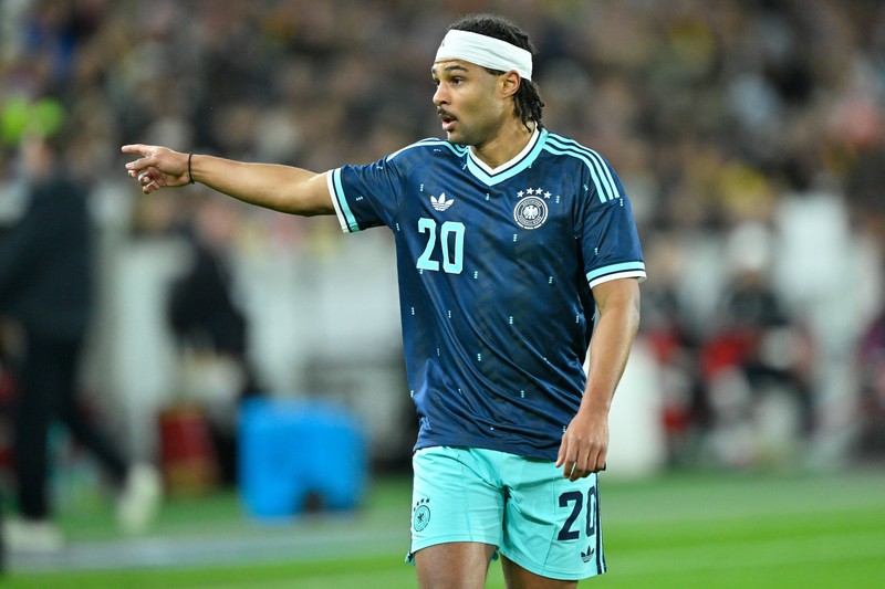 Serge Gnabry kann verletzungsbedingt nicht mitspielen.