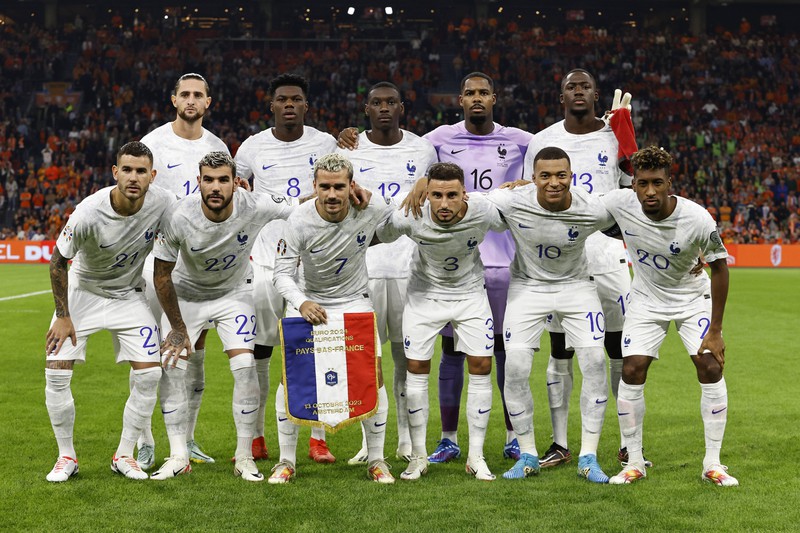 Die französische Nationalmannschaft ist mehr als 1 Milliarde Euro wert