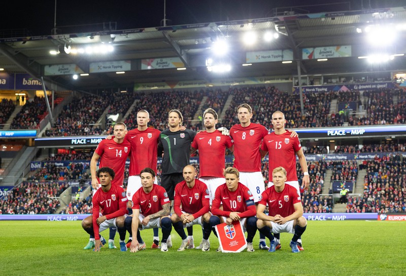 Norwegen ist die neuntwertvollste Nationalmannschaft Europas