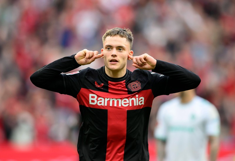 Florian Wirtz trug maßgebend zum Titel „Deutscher Meister" für Bayer 04 Leverkusen bei.