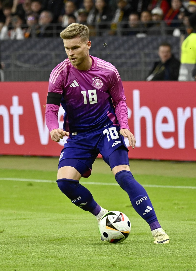 Maximilian Mittelstädt ist Teil der deutschen Nationalmannschaft.