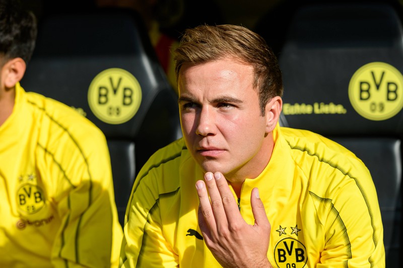 Mario Götze ging zu Dortmund.